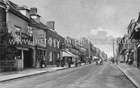 High Street, Brentwood. Essex. c.1908